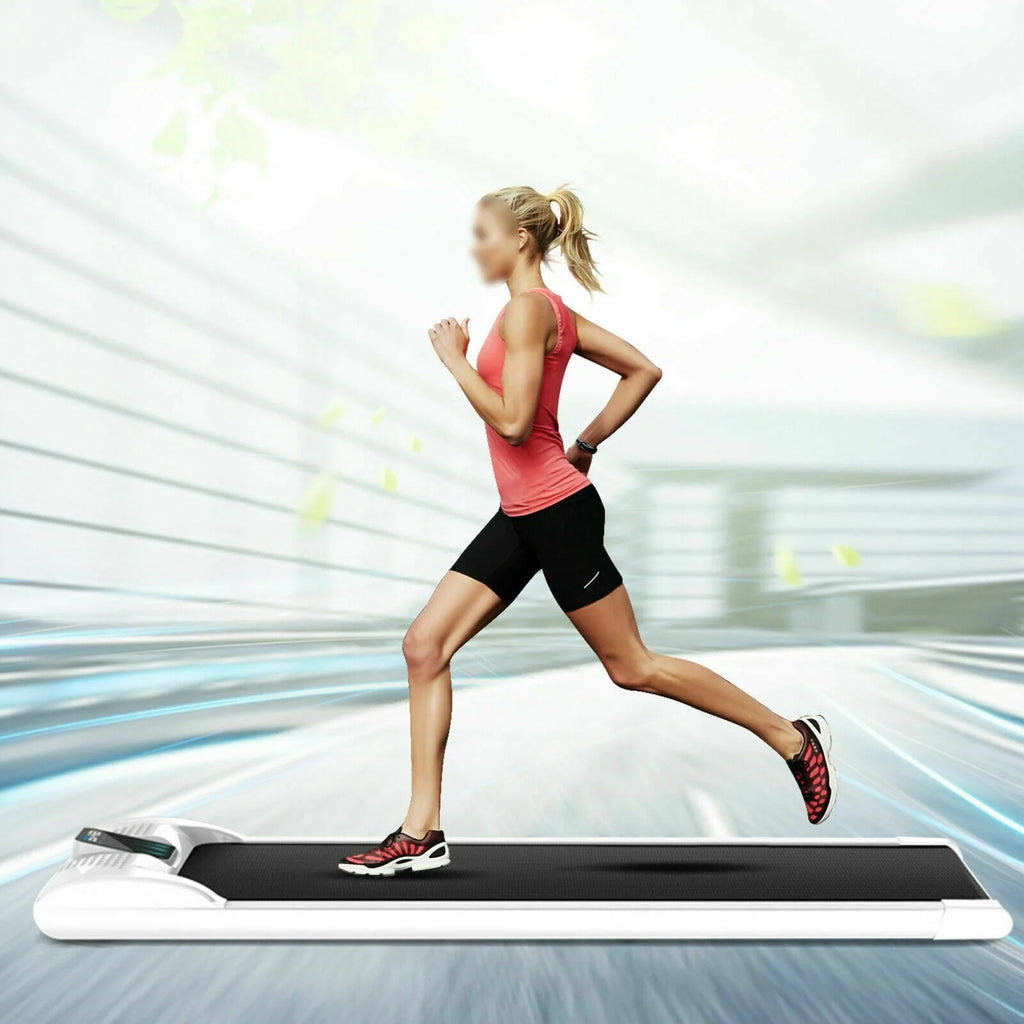 Portable Electric Treadmill Walking Pad with LCD Display H60269