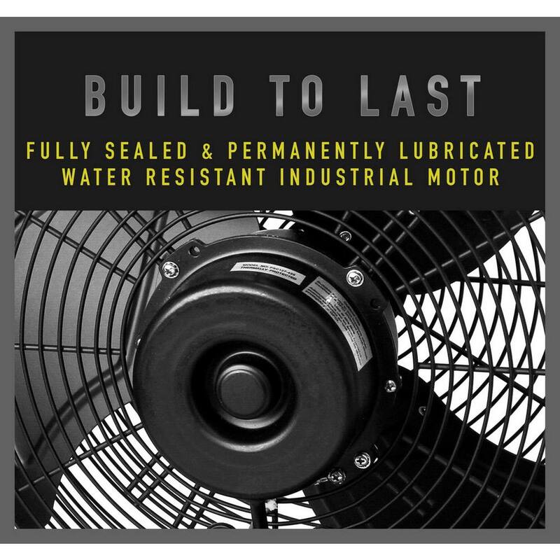 14 in. 3 Speed Wall Mount Outdoor Waterproof Fan J21703