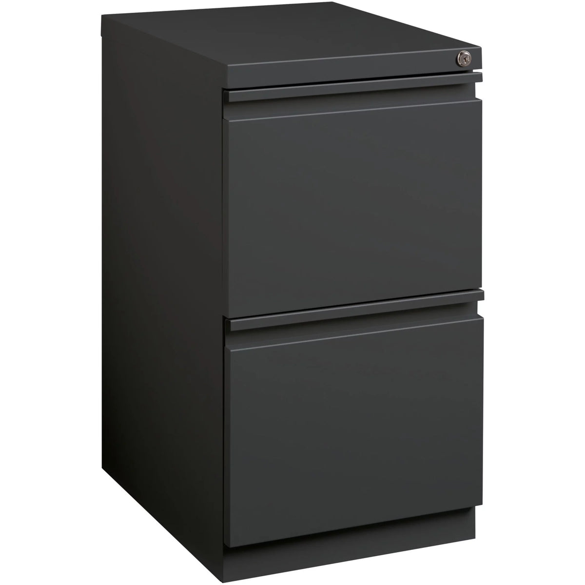 Charcoal 2-Drawer Mobile Pedestal File Cabinet O9366