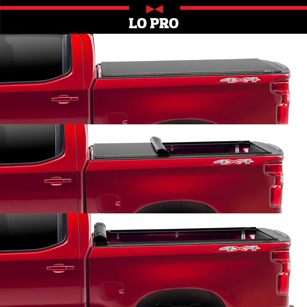 Soft Roll Up Truck Bed Tonneau Cover X7054