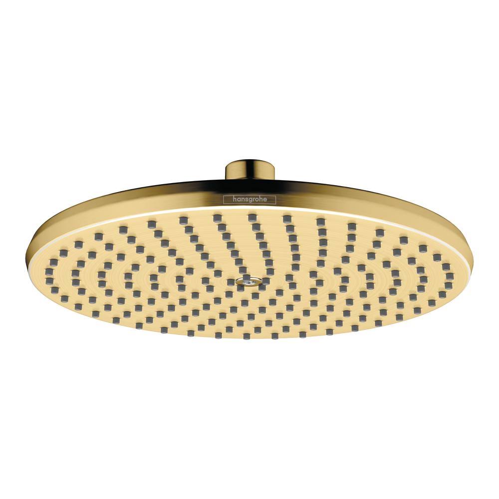Brushed Gold Optic Fixed Shower Head, Flow Rate: 2.5 J83281