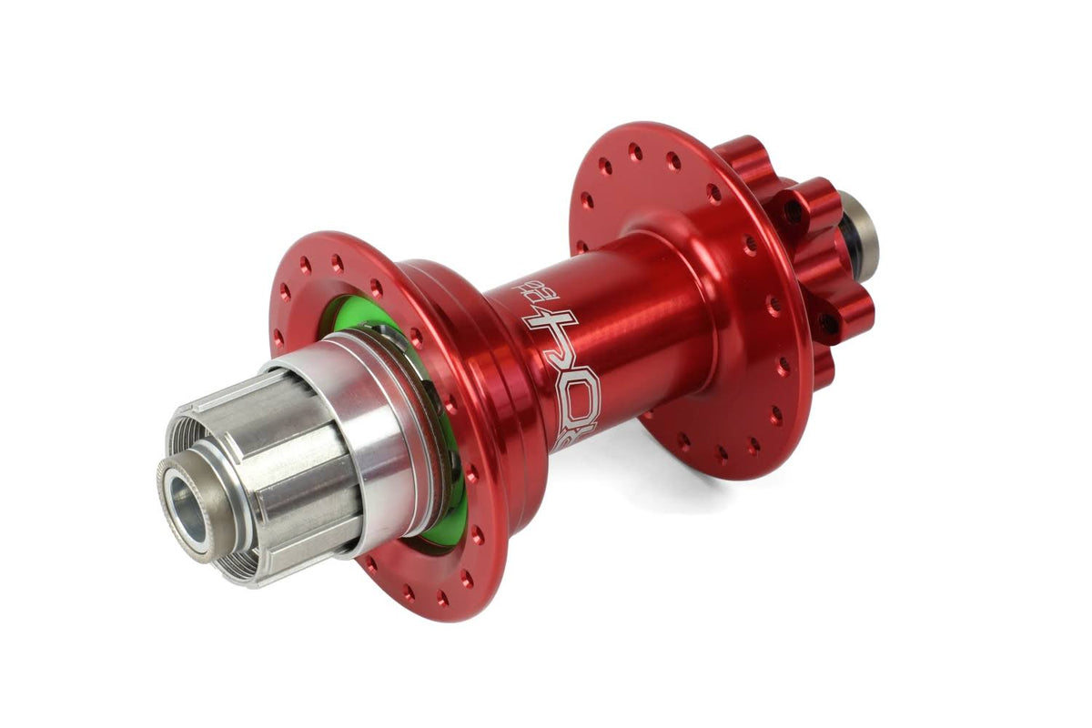 Red 36H 150mm 12mm Shimano Steel Freehub Rear Wheel W1416