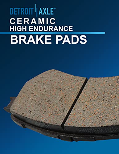 Front Rear Disc Brake Rotors Ceramic Brake Pads Kit M2067
