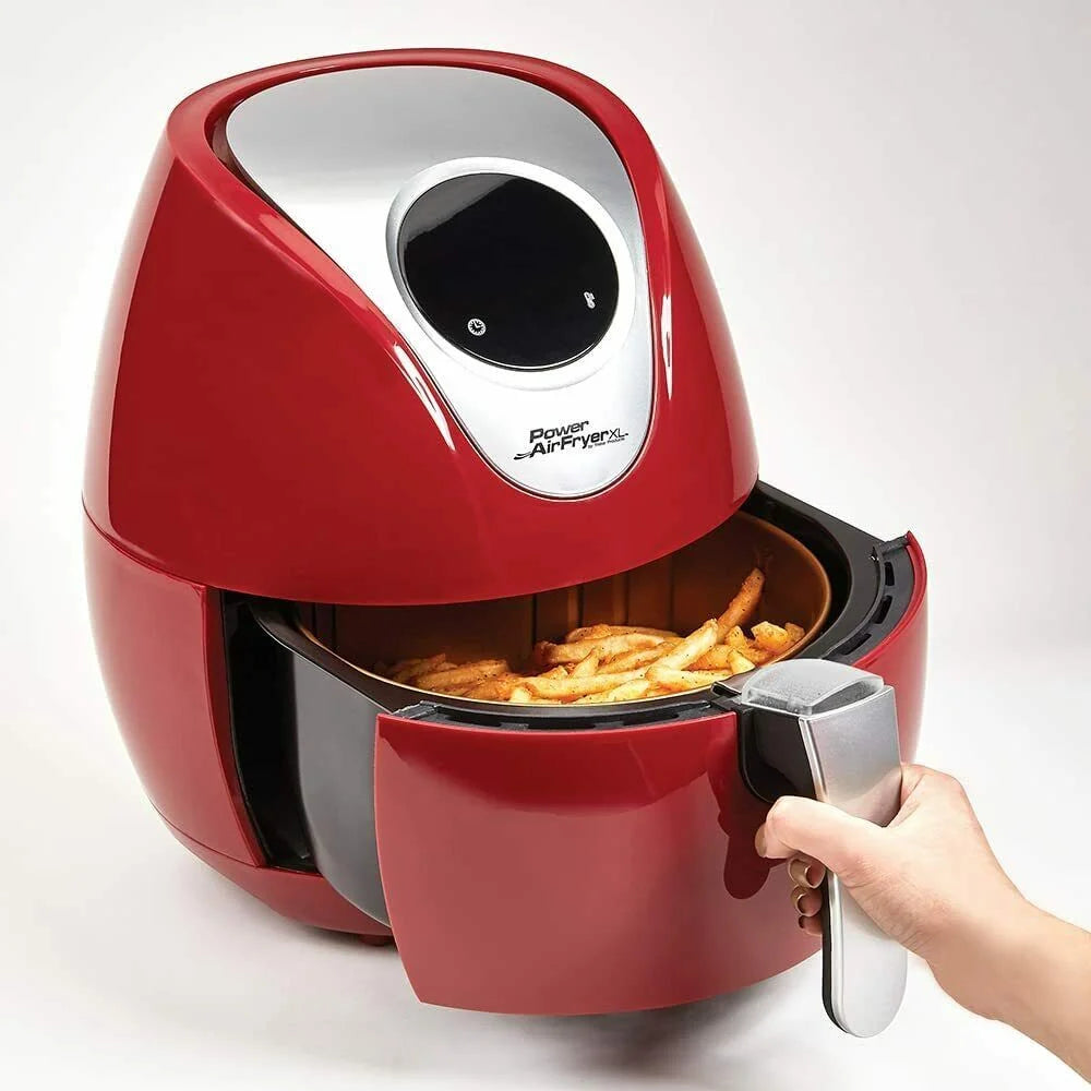 5.3 QT Digital Electric Air Fryer Oven Red Y229