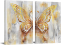 Butterfly Wings Canvas Prints Framed Artwork 16x24 Inch H9379