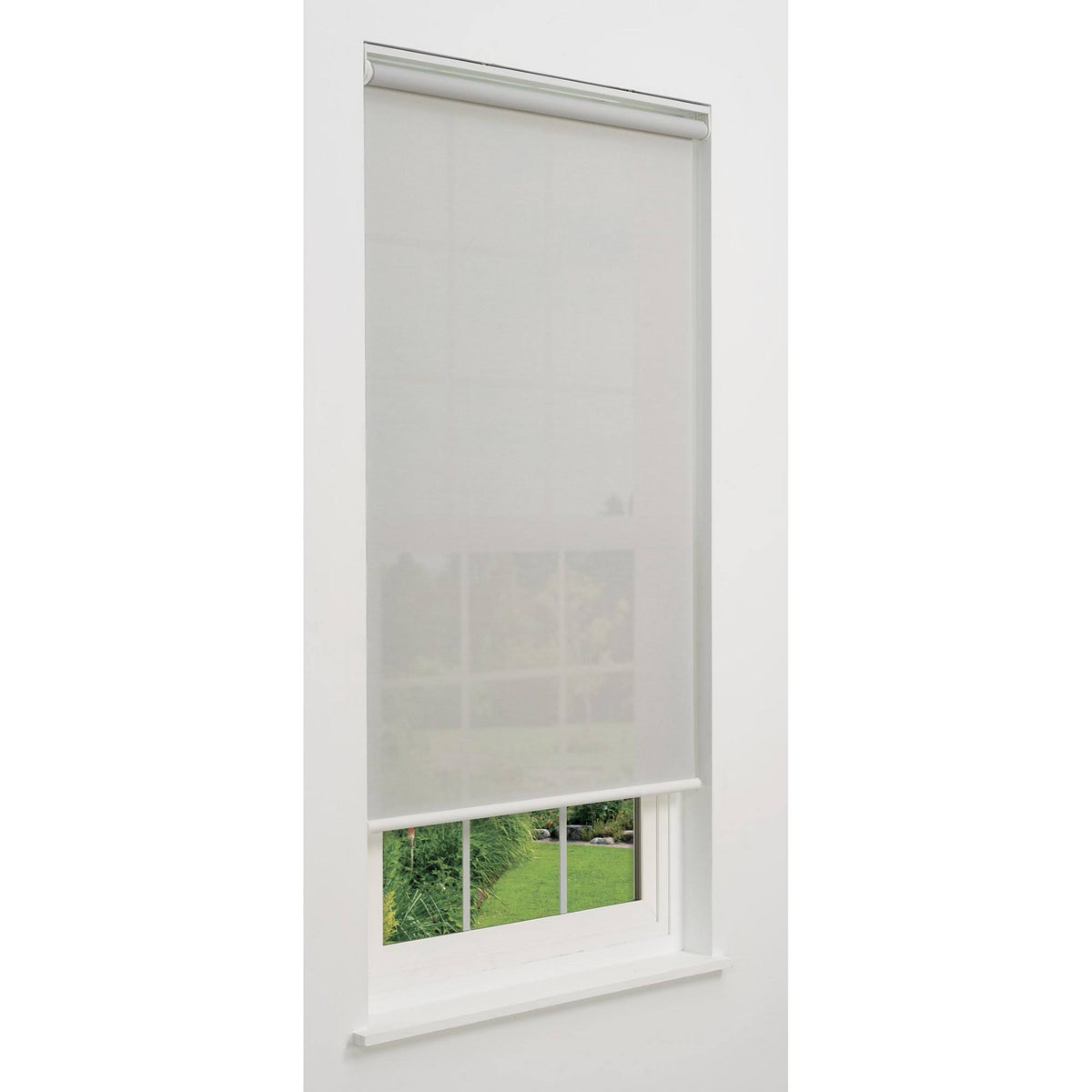 Grey Cordless Roller Shade O5681