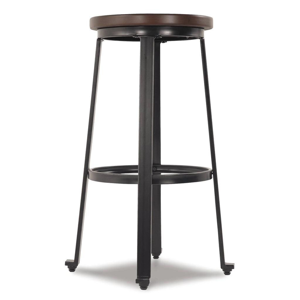Industrial 29" Pub Height Barstool, Set of 2 K373