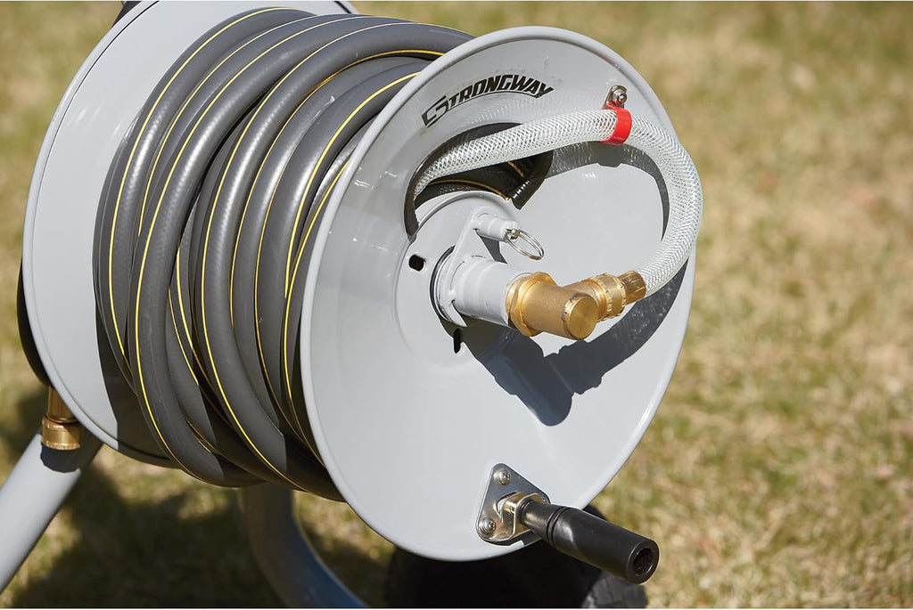 Garden Hose Reel Cart J614739