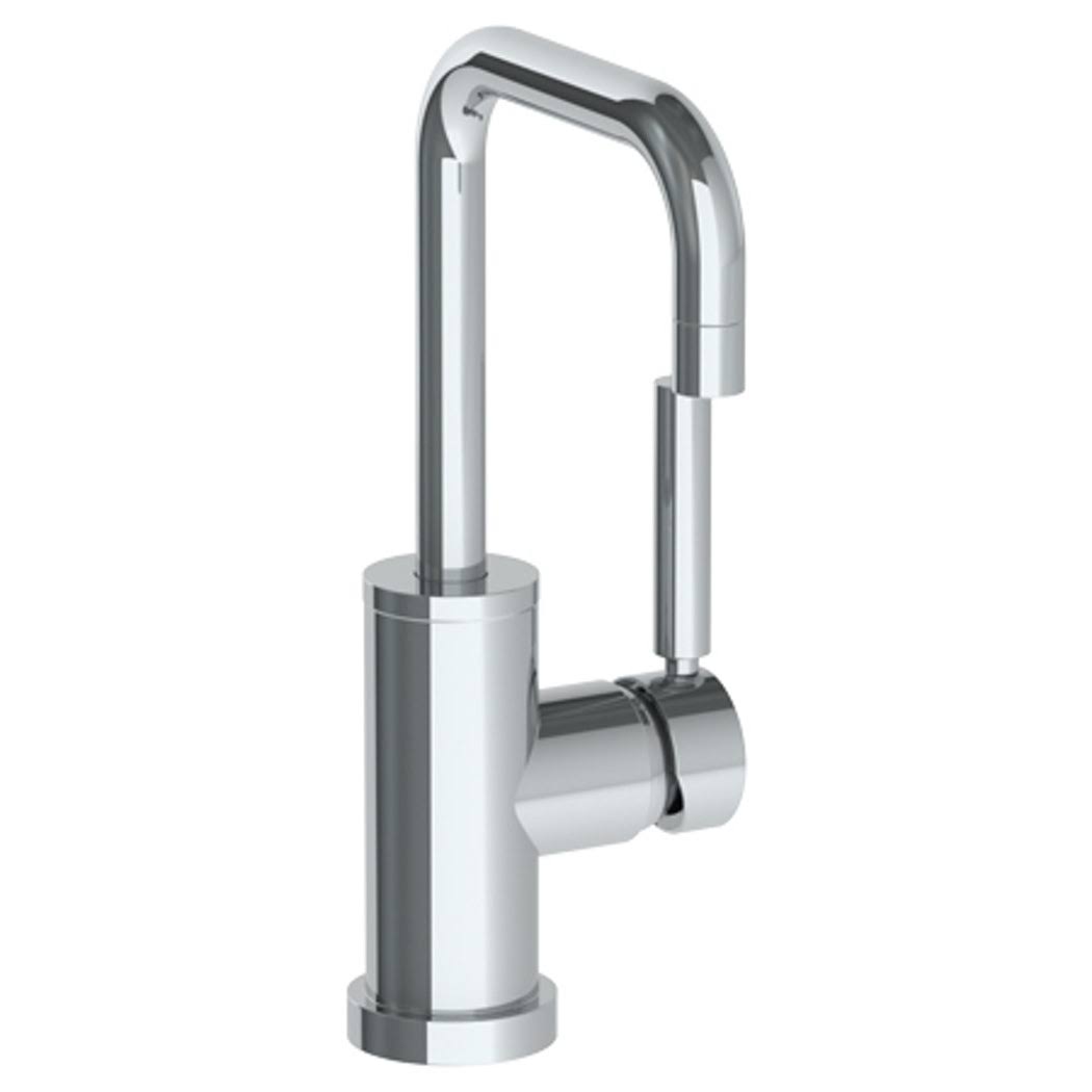 Square Bathroom Sink Faucet in Aged Brass M399249
