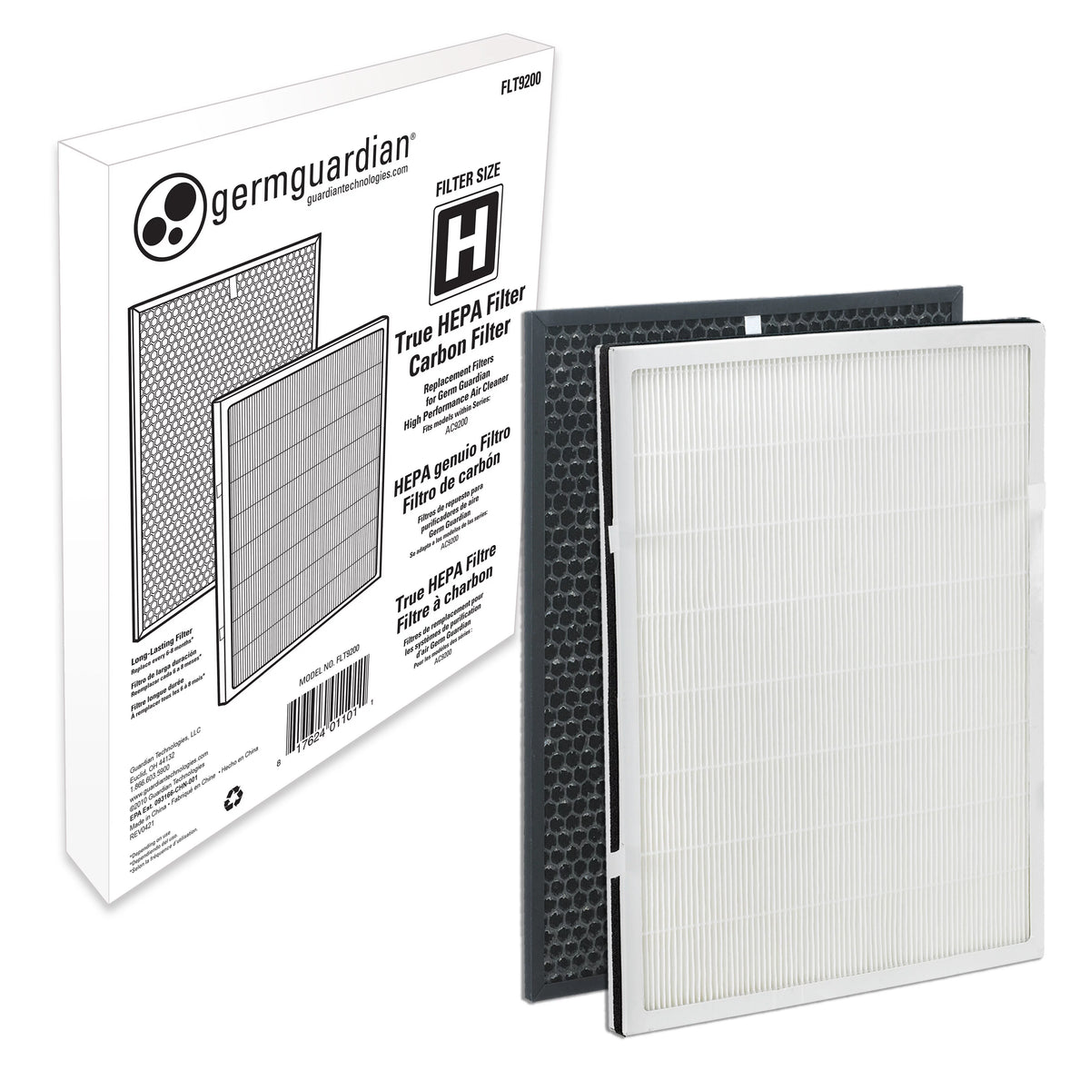 Air Purifier with HEPA Filter, UV-C, 335 Sq. ft. G7619