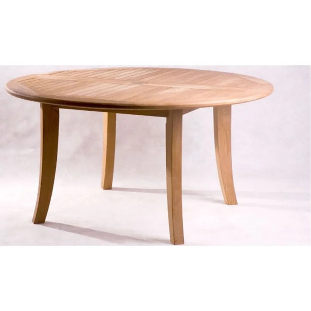 Grade-A Teak 7 Pc Dining Set with 6 Stacking Arm Chairs N2166