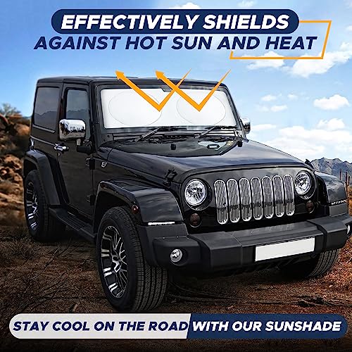 Car Windshield Sun Shade Medium 64x32 B90875