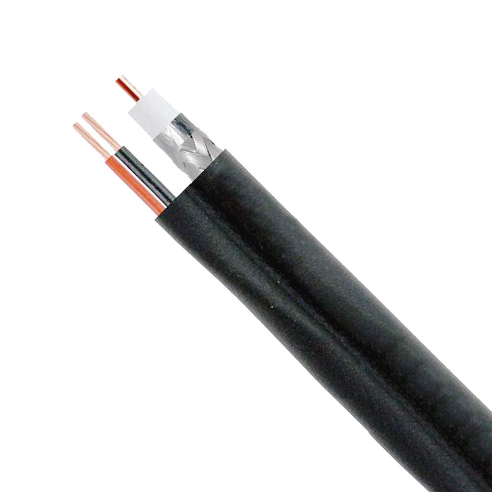 500 ft RG6/U Coaxial CCTV Cable with 18AWG/2 Power X856
