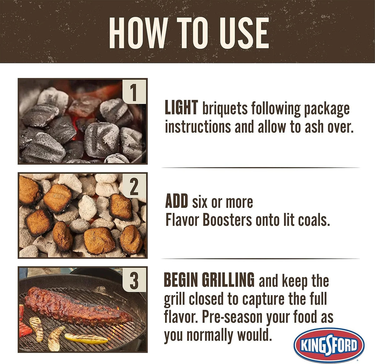 2 lb BBQ and Hickory Wood Flavor Boosters with Garlic, Paprika, Rosemary B113