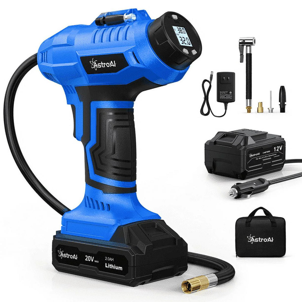 Cordless 160 PSI Car Tire Inflator B285