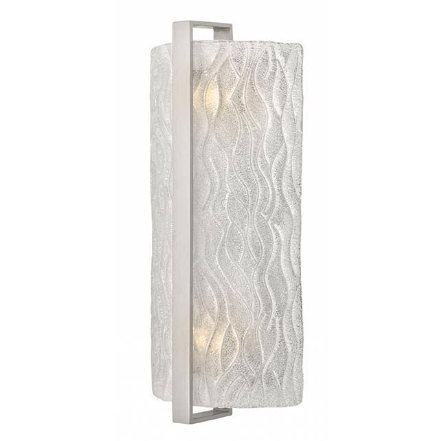 Brushed Nickel 2 Light Bath W7826