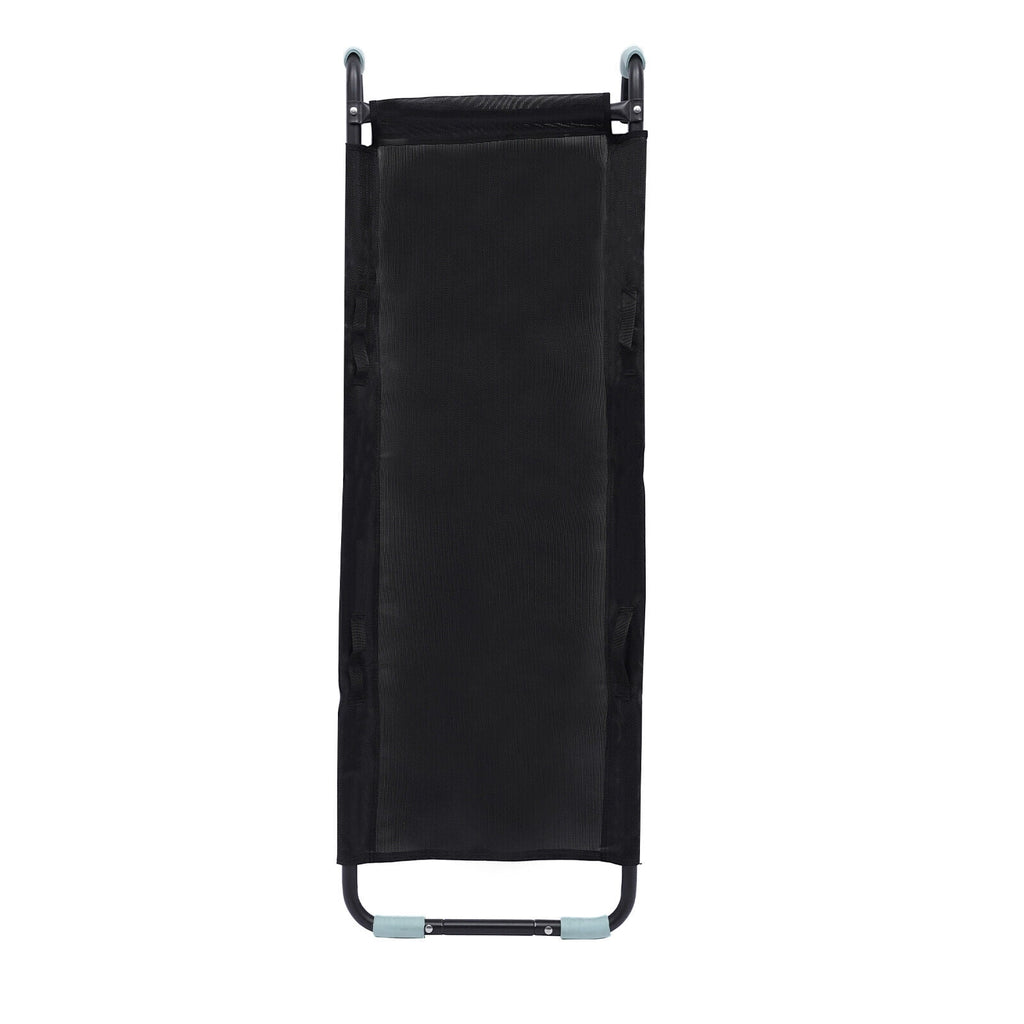 Kids Trampoline with Slide and Ladder 165lbs Capacity L484918