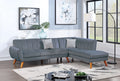 2-Piece Sectional Set with Chaise and Sofa U4017