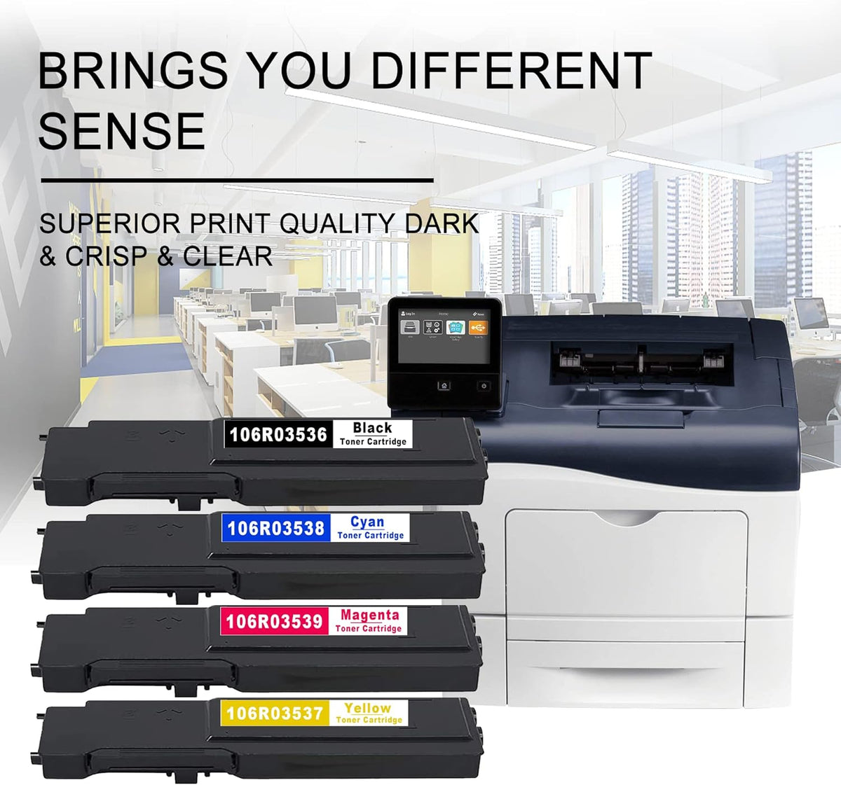 5 PK Toner Cartridge for Xerox C400 C405 Printer G49199