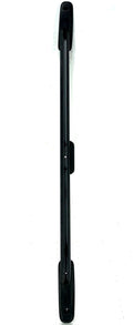 Roof Luggage Rack Rail Black L8363