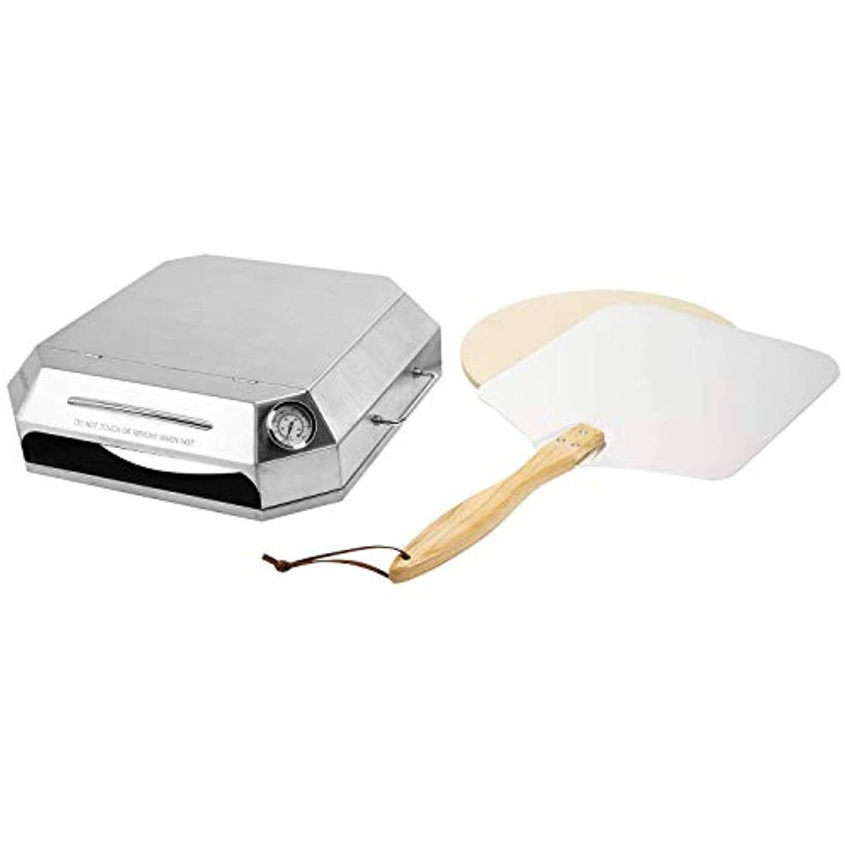Stainless Steel Pizza Oven Kit for Gas Grill U78310