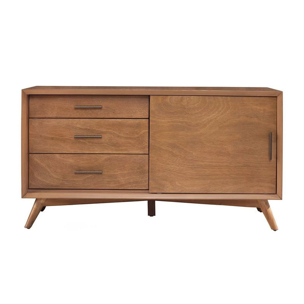 3 Piece Small TV Console King Bed & Nightstand C532