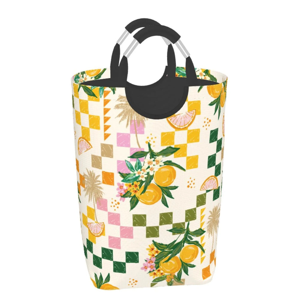 Large Canvas Fabric Laundry Hamper X18593